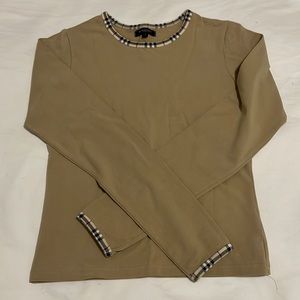 Burberry long sleeve tee